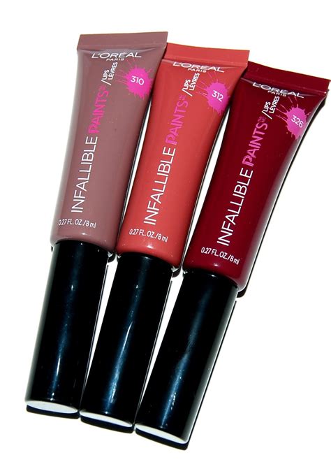 Loreal Infallible Lip Paints Review The Beauty Isle