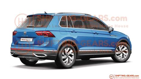 2021 Volkswagen Tiguan Facelift Images Leak Ahead Of India Debut