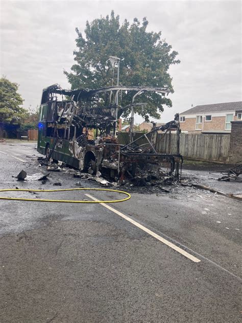 Blazing School Bus Driver Evacuates Students Cambsnews