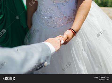 Bride Groom Holding Image And Photo Free Trial Bigstock