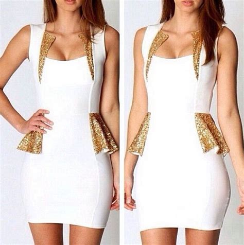 Love This White Gold Dress Dresses Fashion White Gold Dress