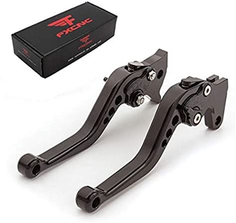 Amazon Fxcnc Cnc Aluminum Short Adjustable Brake Clutch Levers