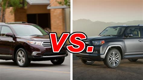 Toyota Highlander vs Toyota 4Runner - CarsDirect