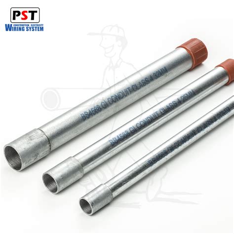 Bs31 Standard High Quality Electrical Galvanised Conduit Pipe Tube