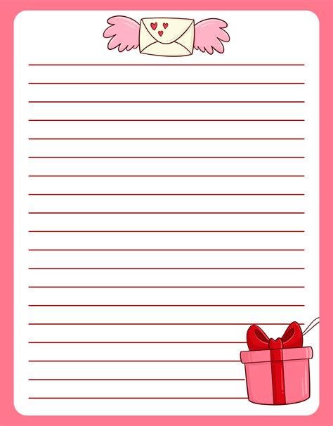 Letter Writing Paper - 10 Free PDF Printables | Printablee