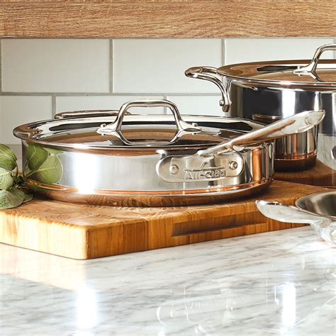 All Clad Copper Core Saute Pan 3 Quart Cutlery And More