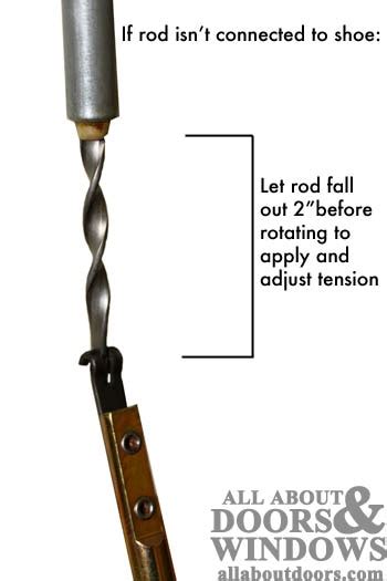 How To Adjust A Spiral Balance Rod