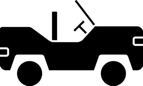 Jeep Silhouette Vector Art Icons And Graphics For Free Download