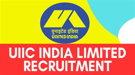 Uiic Official Recruitment Officer Posts