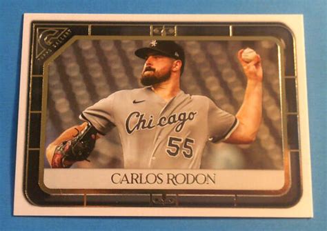 2021 Topps Gallery Carlos Rodon Baseball Card 64 Chicago White Sox