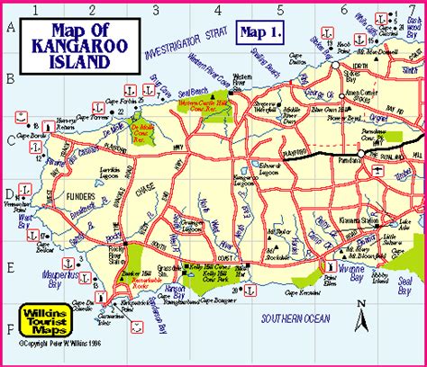 Kangaroo Island Map