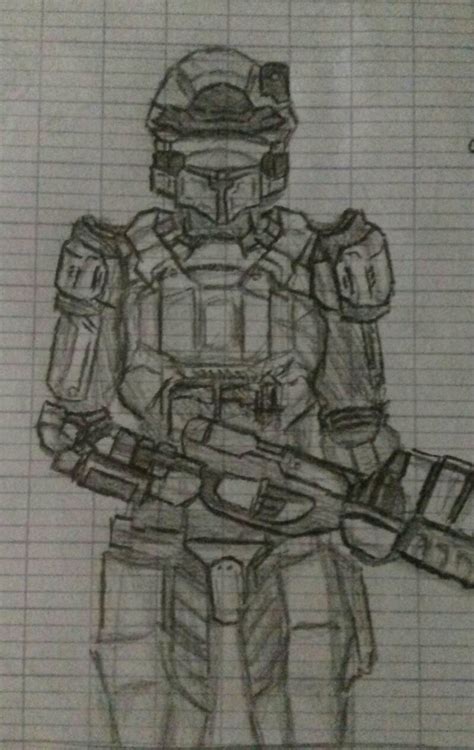 An Halo Spartan ( Fan Art ) by SPARTYsama on DeviantArt