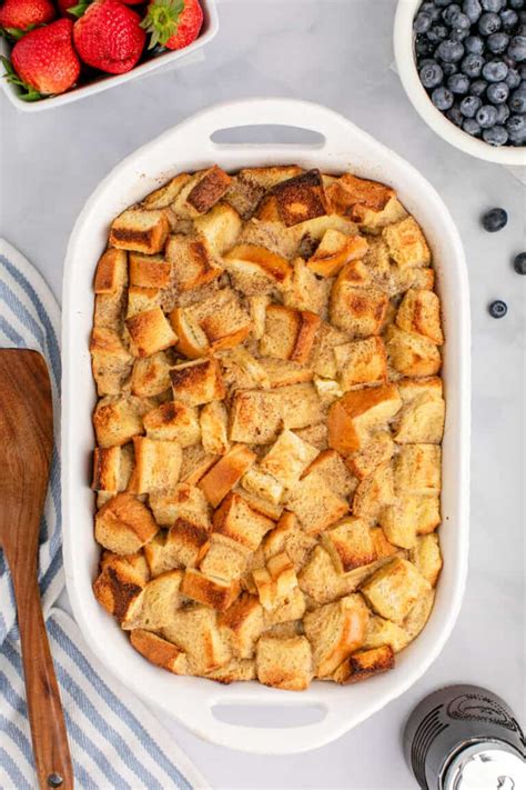 Delicious Make Ahead French Toast Casserole Recipe Boots And Hooves Homestead