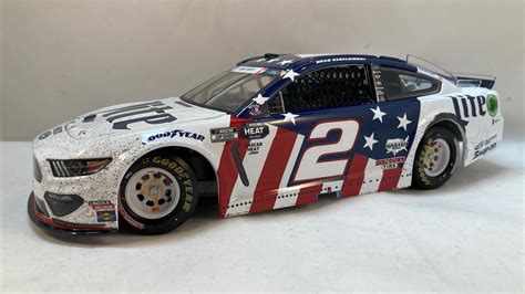 Review 2020 Brad Keselowski 2 Miller Lite Beer Patriotic Cocacola 600