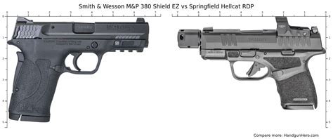 Springfield Hellcat Pro Vs Smith Wesson M P 380 Shield EZ Vs