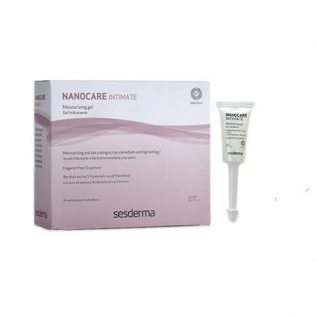 Sesderma Nanocare Intimate Gel Hidratante Vaginal Interno 6 X 5 Ml