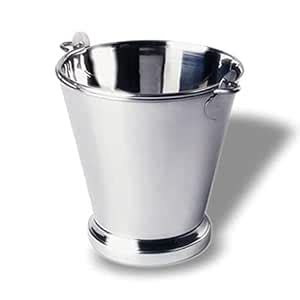 stainless steel  joint leak proof bucket multipurpose balti