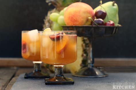 Beer Fruit Cocktail Sangria inspired by Warm Bodies | All Roads Lead to ...