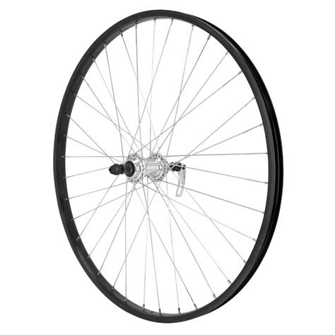 Velox Roue Vtt M Arriere Alu Noir Moyeu Argent Blocage Roue