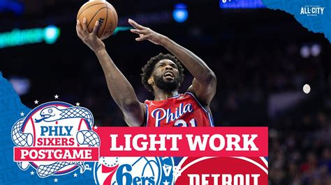 Joel Embiids 10th Straight 30 Point Game Leads Sixers To Easy Win Over