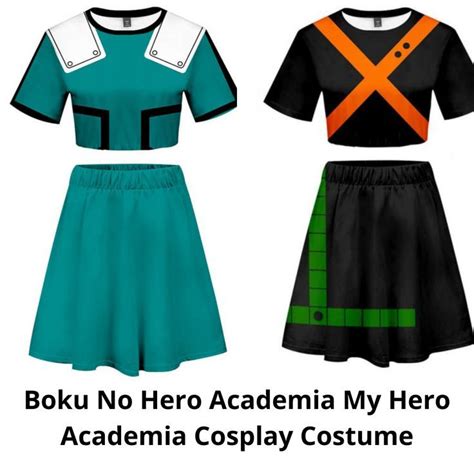 Boku No Hero Academia My Hero Academia Cosplay Costume My Hero Academia Cosplay Cosplay