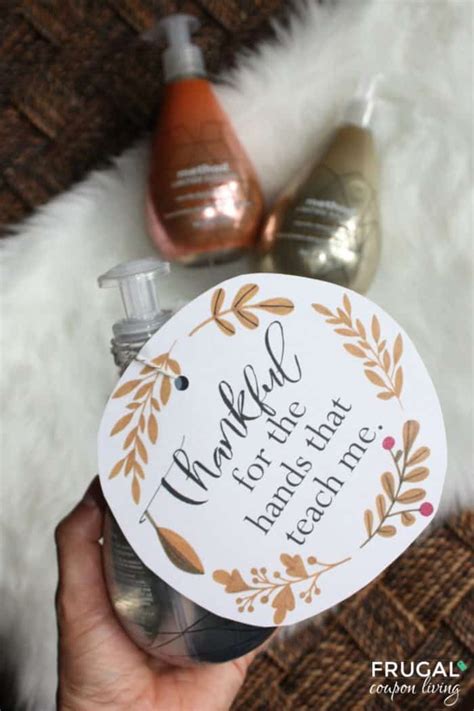 Thanksgiving Gift Ideas For Teachers With Printables Thanksgiving