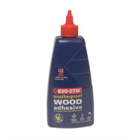 Evo Stik Weatherproof Wood Adhesive 500ml Kawstore