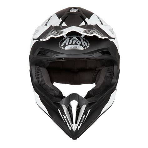 Casco Moto Airoh Terminator Open Vision Slider Negro Mate En Stock