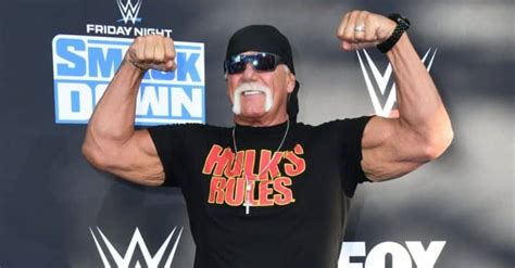 Hulk Hogan Seen Using Walking Stick After False Reports Claimed He Was