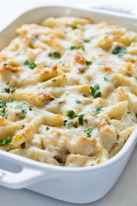 Chicken Alfredo Bake Make Ahead Meal Mom