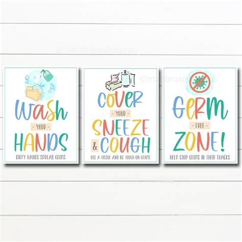 Health Room Office Posters School Health Posters Nurse Etsy