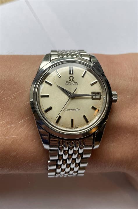 Wts Vintage Omega Seamaster Automatic Date Ref 166010 R