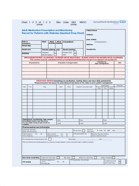 Medical Chart - 17+ Examples, Format, How to Create, Pdf