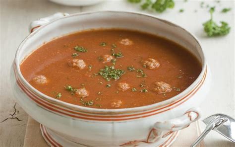 Tomatensoep Met Balletjes Libelle Lekker