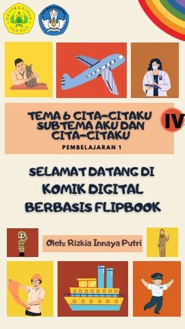 Media Pembelajaran Komik Digital Berbasis Flipbook Flipbook By Rizkia