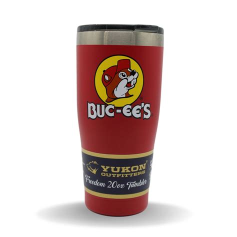 Red Buc-ee's Logo Tumbler – Texas Snax