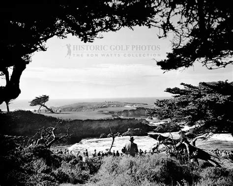 Cypress Point -16th hole - 1952 landscape - Historic Golf Photos