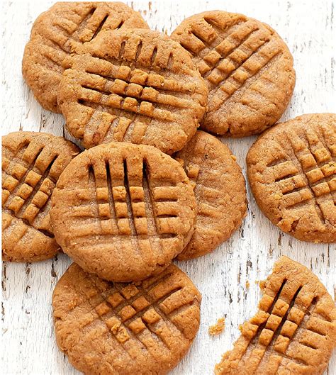 2 Ingredient Peanut Butter Banana Cookies No Flour Eggs Butter Or