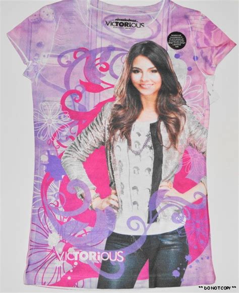 New Nickelodeon Victorious T Shirt Top Size 78 1012 Or 1416 Ebay