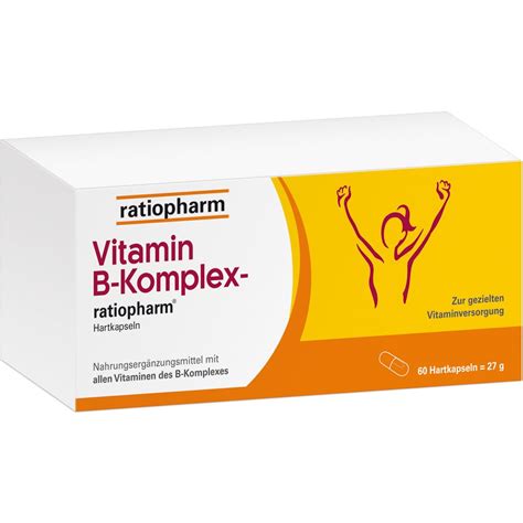 Vitamin B Komplex Ratiopharm Mit 8 B Vitaminen 60 St Shop Apotheke