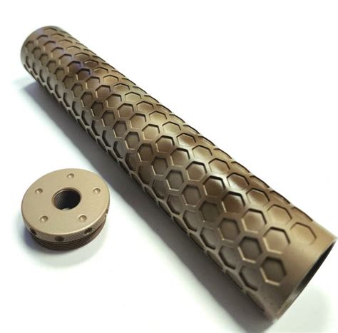 Solvent Trap Hex Camo Cerakote Ultra Coating Projection Blast Tube