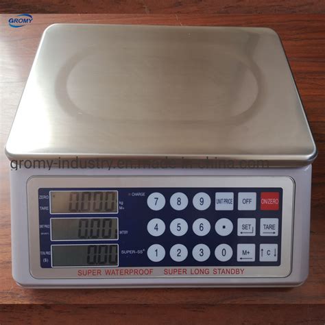 Ip Waterproof Fruit Vegetable Weighing Scale Price Computing Scale