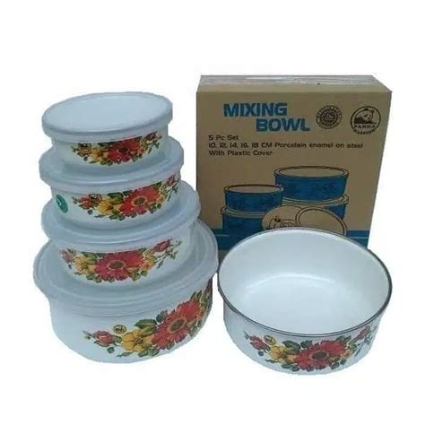 Jual Maspion Mixing Bowl Set Mangkok Susun Enamel Lunch Box Rantang