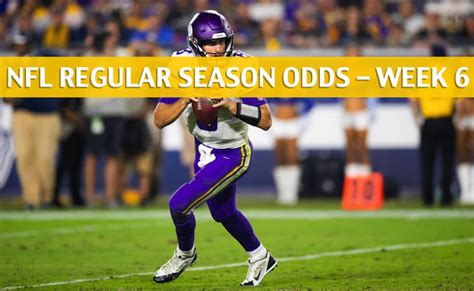 Cardinals Vs Vikings Predictions Picks Odds Preview Week 6 2018