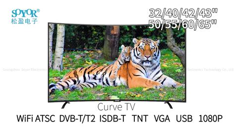 Wholesale Curved/flat Screen Tv Qled Television 4k Smart Tv 32 43 50 55 ...