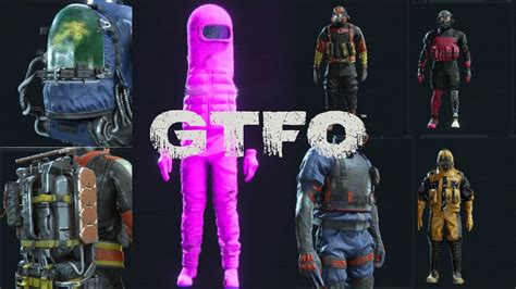 NEW GTFO COSMETICS SHOWCASE RUNDOWN 7 RISE R1 R2 UPDATE IN COMMENTS