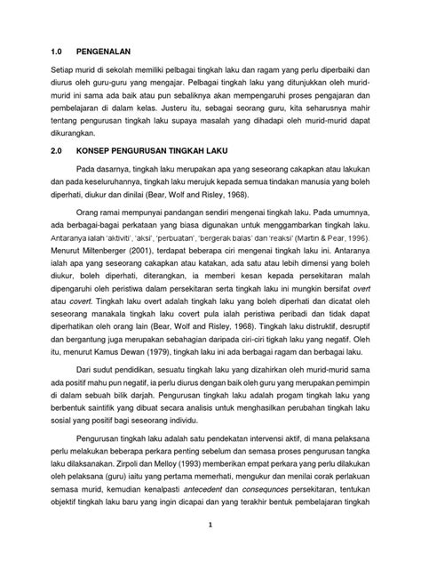 Contoh Penulisan Akademik Pdf