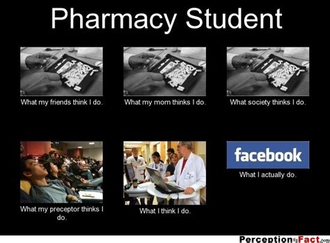 Pharmacy Student... - What people think I do, what I really do ...