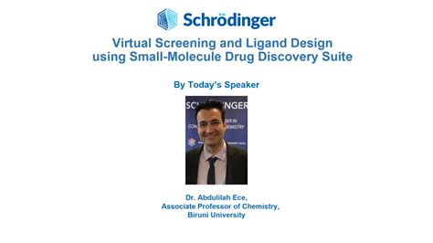 Virtual Screening And Ligand Design Using Small Molecule Drug Discovery