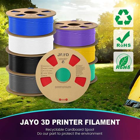 Jayo Pla Meta Pla Silk Abs Petg Pla Filament Mm Kg D Printer